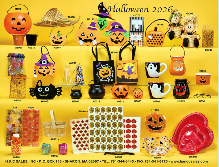 Halloween Novelties & Packaging for Confectionery